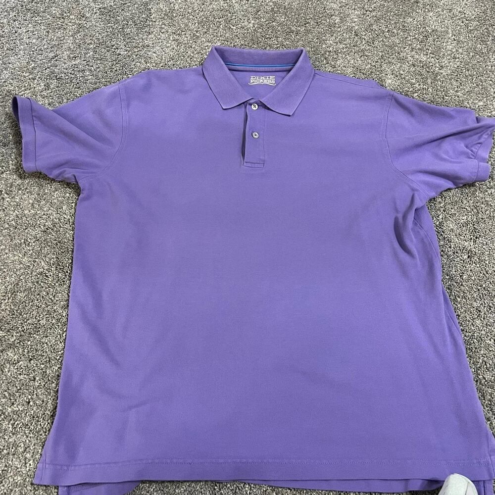 Dixie Pickers Men's Purple Polo size Large
